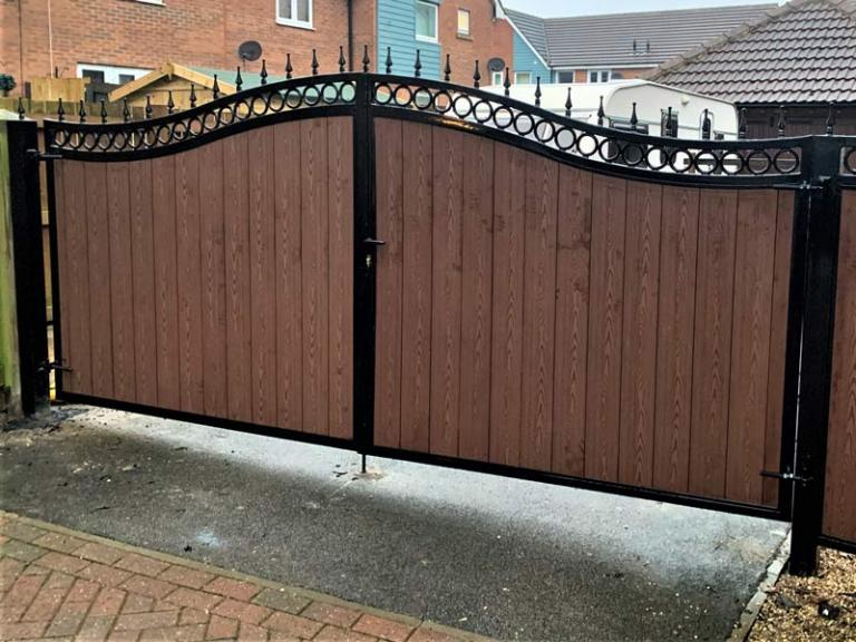 Composite driveway gates Scotland