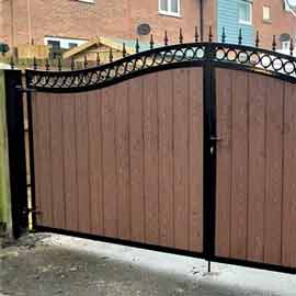 Composite driveway gates Glasgow