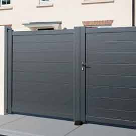 Electric aluminium driveway gates Scotland